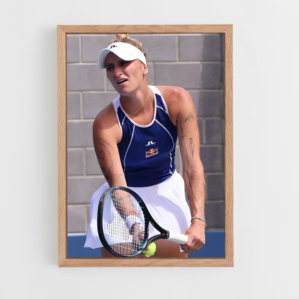 Poster Marketa vondrousova – affiche Tennis (vue 4)